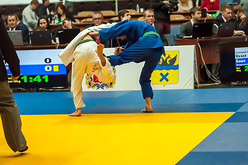 Image showing Two judoka