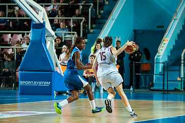 Image showing Basketball game,