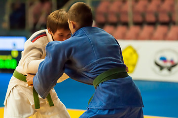 Image showing Two judoka