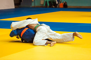 Image showing Judo competition youth 