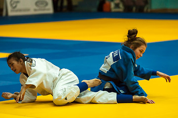 Image showing Girl in Judo