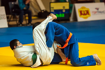 Image showing Judo competition youth. 