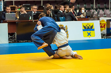 Image showing Judo competition youth. 