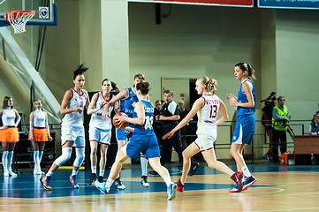 Image showing Basketball game,