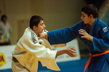 Image showing Judo competition youth. 