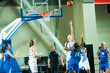 Image showing Basketball game,