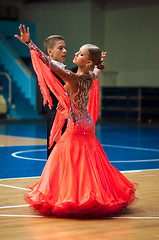 Image showing Dance couple,