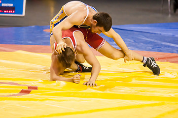 Image showing The Duel in wrestling