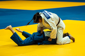 Image showing Girl in Judo