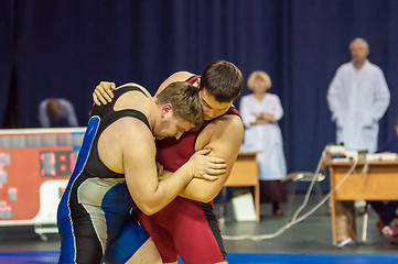 Image showing Sports wrestling