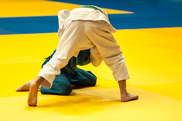 Image showing Two judoka