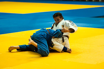 Image showing Girl in Judo