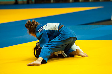 Image showing Girl in Judo