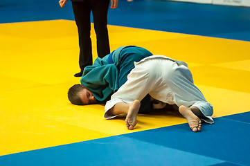 Image showing Two judoka