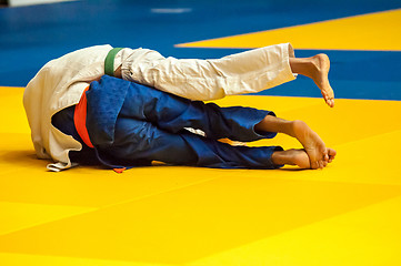 Image showing Judo competition youth 