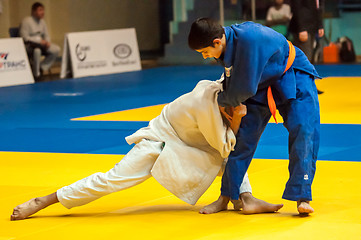 Image showing Judo competition youth. 