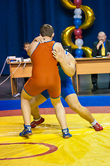 Image showing Two wrestler