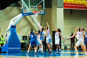 Image showing Basketball game,