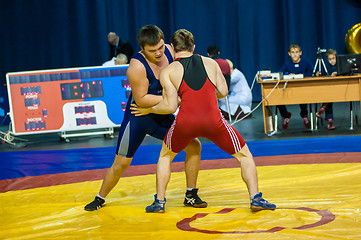 Image showing Two wrestler