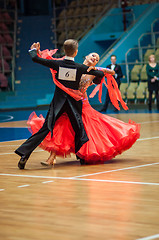 Image showing Dance couple,