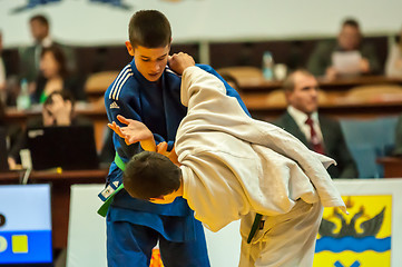 Image showing Two judoka