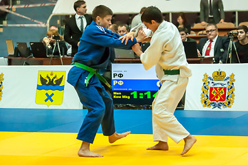 Image showing Two judoka