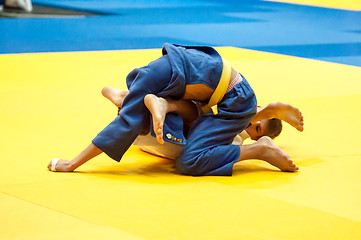 Image showing Judo competition youth. 