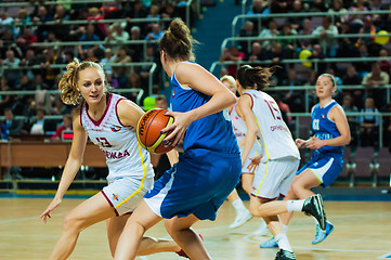 Image showing Basketball game,