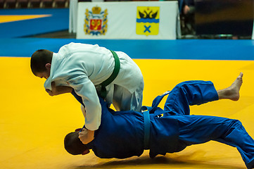 Image showing Young men in Judo