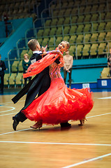 Image showing Dance couple,