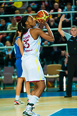 Image showing Basketball game,