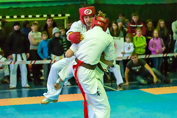 Image showing Open karate tournament kiokusinkaj,