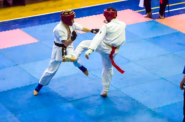 Image showing Open karate tournament kiokusinkaj