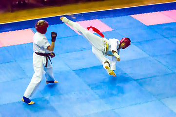 Image showing Open karate tournament kiokusinkaj