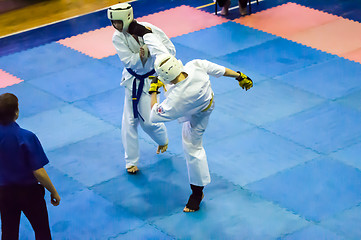 Image showing Open karate tournament kiokusinkaj