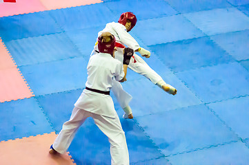 Image showing Open karate tournament kiokusinkaj