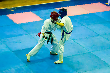 Image showing Open karate tournament kiokusinkaj