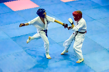 Image showing Open karate tournament kiokusinkaj