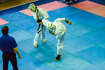 Image showing Open karate tournament kiokusinkaj