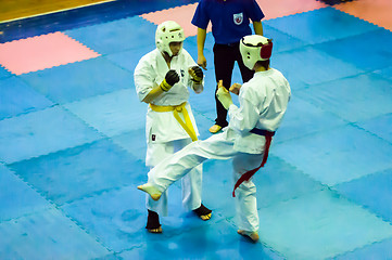 Image showing Open karate tournament kiokusinkaj