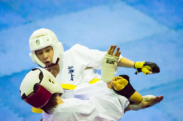 Image showing Open karate tournament kiokusinkaj