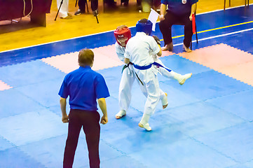 Image showing Open karate tournament kiokusinkaj