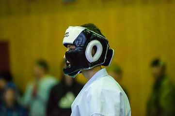 Image showing Open karate tournament kiokusinkaj,