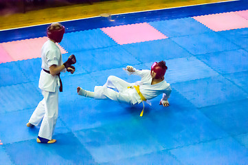 Image showing Open karate tournament kiokusinkaj