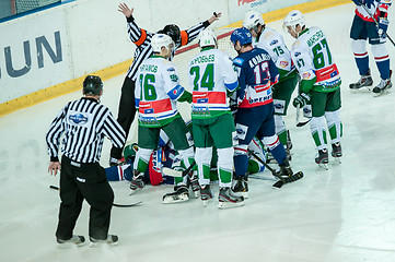 Image showing The game of hockey