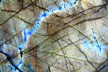 Image showing labradorite mineral background