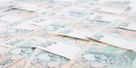 Image showing czech money