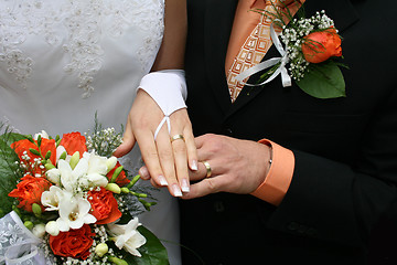 Image showing wedding clothes