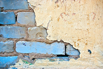 Image showing Grungy Concrete Old Texture Wall