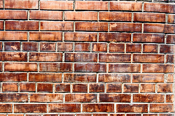 Image showing colored brick wall texture